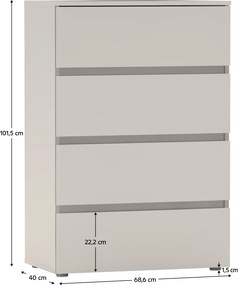 Comoda PARMAD, cașmir