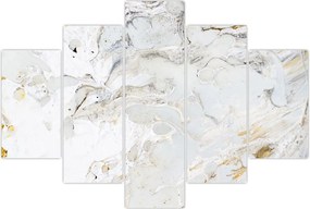 Tablou - Hârtie de ulei cu design de marmură (150x105 cm)