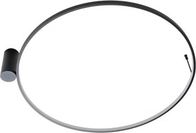MAXLIGHT W0437 - Plafonieră LED VISUAL pentru baie LED/28W/230V 80 cm IP44 negru