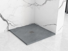 Cadita de dus Grey Rock 90 x 90