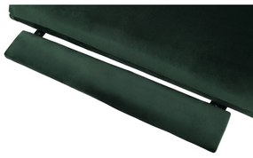 Scaun relaxant reclinabil, ţesătură de catifea smarald, NAURO