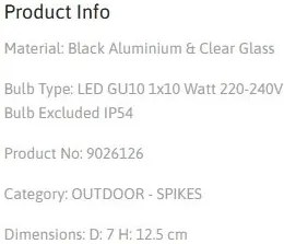Aplica pentru exterior design modern IP54 Kimiko