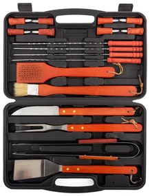 Set 18 ustensile pentru grătar InnovaGoods Barbecue