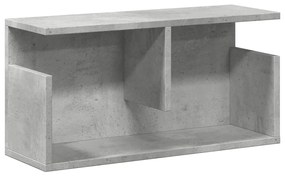 854826 vidaXL Dulap de perete, gri beton, 60x20x30 cm, lemn prelucrat