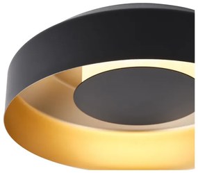 Plafonieră LED/20W/230V 3000K negru