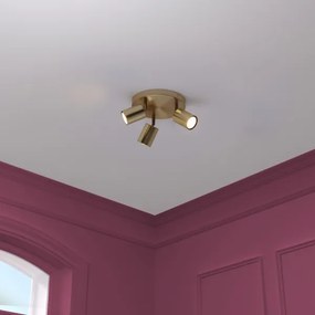 Atmosphera - Corp de iluminat tip spot VICO 3xGU10/25W/230V, auriu