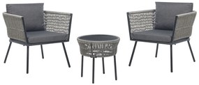 Set mobilier de grădină Gadiel (gri). 1079064