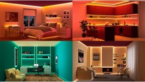 Philips -LED RGB bandă reglabilă SMART STRIP 15m LED/20W/230V 2200-6500K Wi-Fi