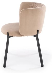Scaun K531 velvet bej