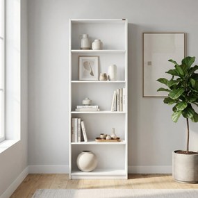 Biblioteca Adore Nurdan, 5 rafturi, 58x170x23 cm
