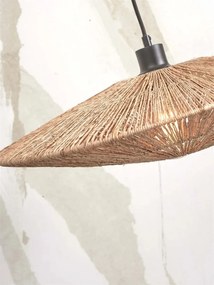 Lampa de podea eco din iuta Iguazu L 55cm, alb/ natur