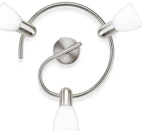 Spot Philips Massive 50233/17/E7 BURLAP 3xE14/40W crom mat