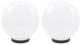 Set 2 lampi sferice de gradina, KALVIN LED