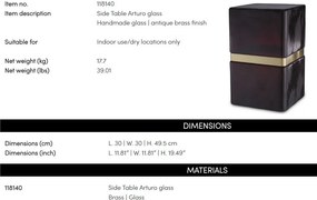 Masuta auxiliara design LUX Arturo