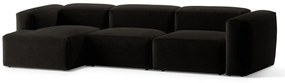 Coltar 4 locuri Bergamo stofa L344 cm