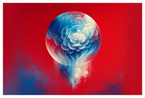 Tablou sferă abstractă în nori