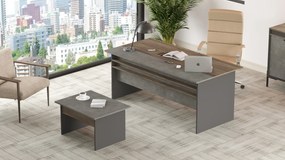 Set pentru birou Vergilius 6 (maro + gri). 1072696