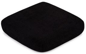 Cearsaf de pat 4Home, din frotir, negru, 180 x 200 cm, 180 x 200 cm