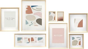 Set rame foto de perete MURAL, 8 rame de diferite dimensiuni