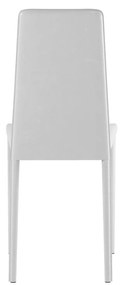 STONES Scaun din piele ecologică 42cm X 41cm H. 95cm | Aosom Romania