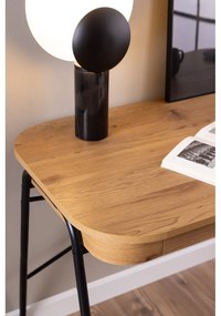 Birou cu blat cu aspect de lemn de stejar 60x120 cm Blueton – Actona