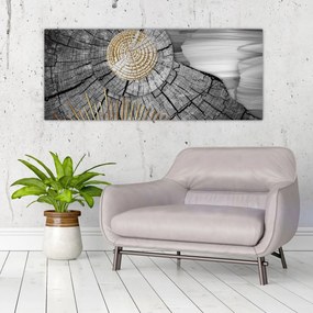 Tablou - Trunchiul copacului colaj (120x50 cm)