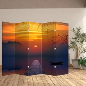 Paravan - podul în apus de soare (210x170 cm)
