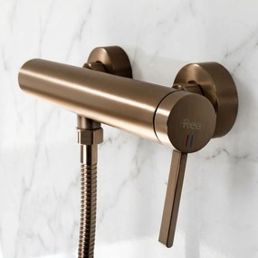 Baterie de duș REA Rivo Brush Copper