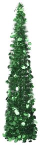 vidaXL Brad de crăciun artificial tip pop-up, verde, 180 cm, pet