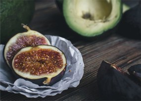 Tablou cu fistic și avocado (70x50 cm)