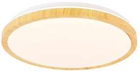 Plafonieră LED în culoare naturală ø 39 cm Gandava – Candellux Lighting