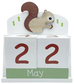 Calendar din lemn pentru birou, BUFFY