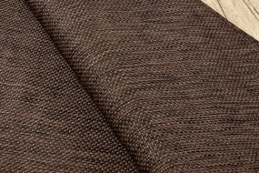 Covor SISAL SION cerc A5165A Melanj țesute plate maro