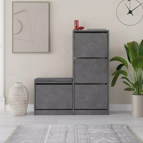 Dulap pentru pantofi Dude Grey