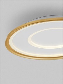 Plafoniera LED dimabila cu telecomanda FIGIN D-60cm