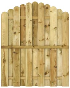 Poarta de gradina, 100 x 125 cm, lemn de pin tratat 100 x 125 cm