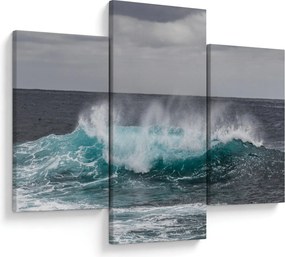 Tablou - Valuri pe ocean (90x60 cm)