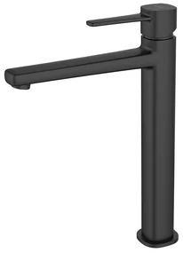 Baterie lavoar inalta Invena Glamour negru