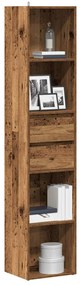 vidaXL Dulap cu cărți din lemn vechi 36x30x171 cm lemn prelucrat