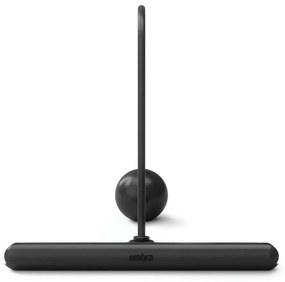 Ramă foto neagră cu picior de susținere din sticlă 19x23 cm Flute – Umbra