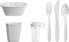 Set pentru picnic Premier Housewares Clear White, 51 piese