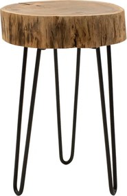 Masuta Latareala Cafea Point Lemn Acacia Diametru 32 Cm