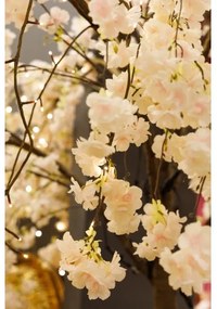 Pom LED artificial decorativ de Crăciun de exterior CHERRY TREE 288xLED/230V 2,5 m cireș