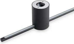 Aplică LED Ideal Lux ESSENCE LED/12W/230V 2700K 70 cm CRI 90 negru