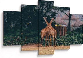 Tablou cu două girafe (150x105 cm)