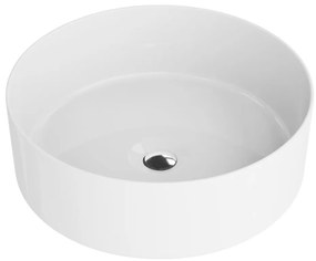 Lavoar pe blat Rune Harald rotund 37 cm alb lucios