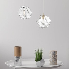 Pendul modern design decorativ original ROCK II auriu