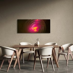 Tablou - abstacție cu spirala (120x50 cm)