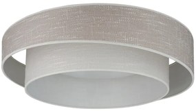 Brilagi - Lampă LED dimabilă DOVER SHINE LED/24W/230V gri/crem + telecomandă