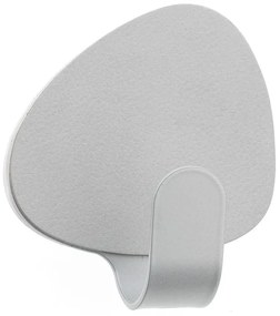 Cârlige gri-deschis 2 buc. din oțel Curve M Nupo – LIND DNA